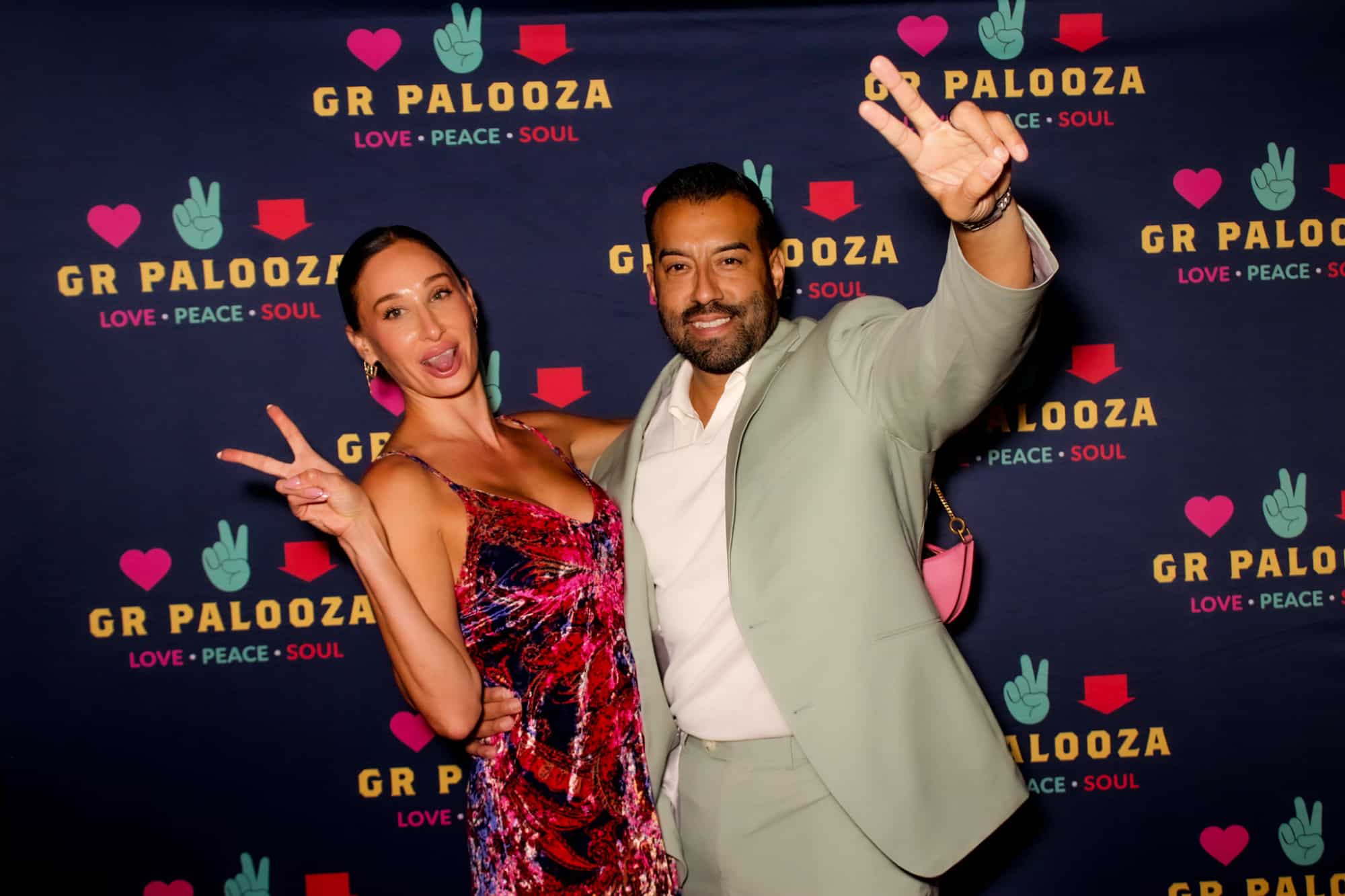 GR PALOOZA Event a man and woman posing for a picture at GR PALOOZA Event