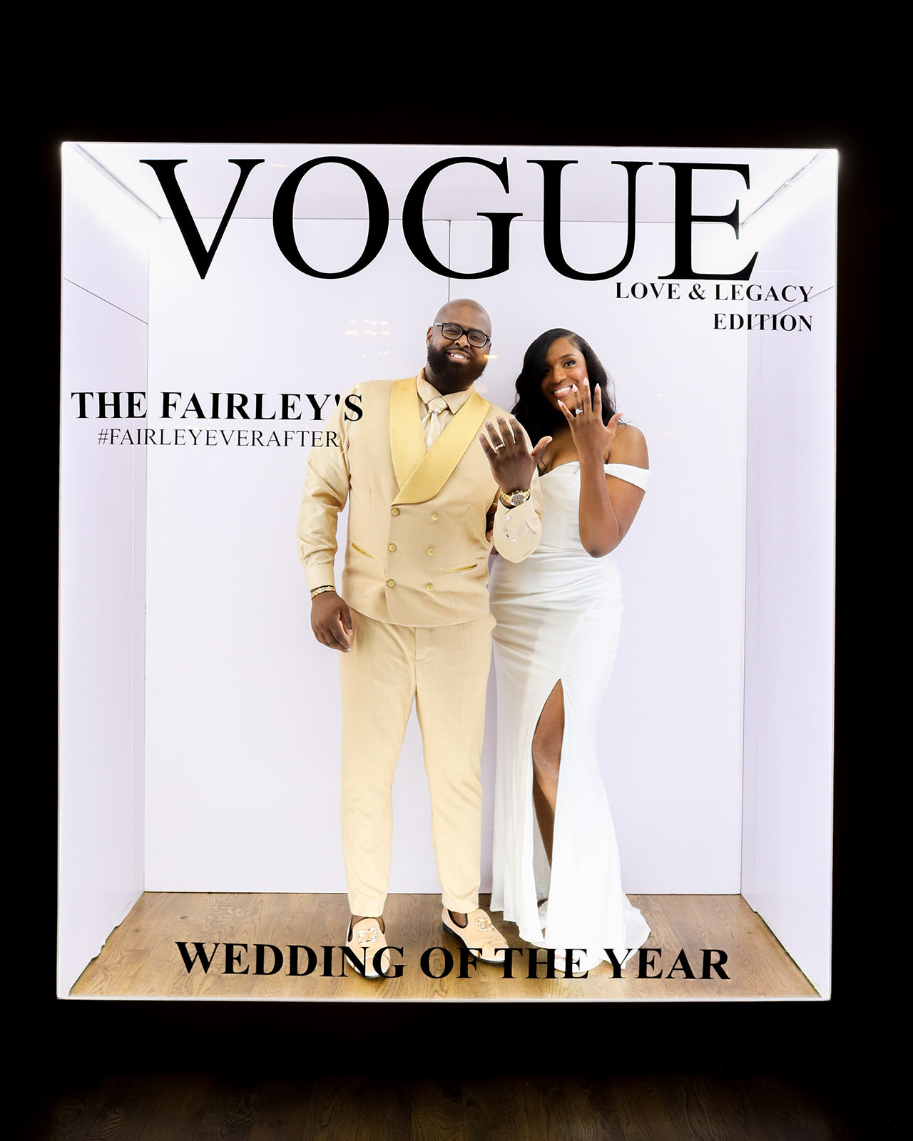 magazine photo booth