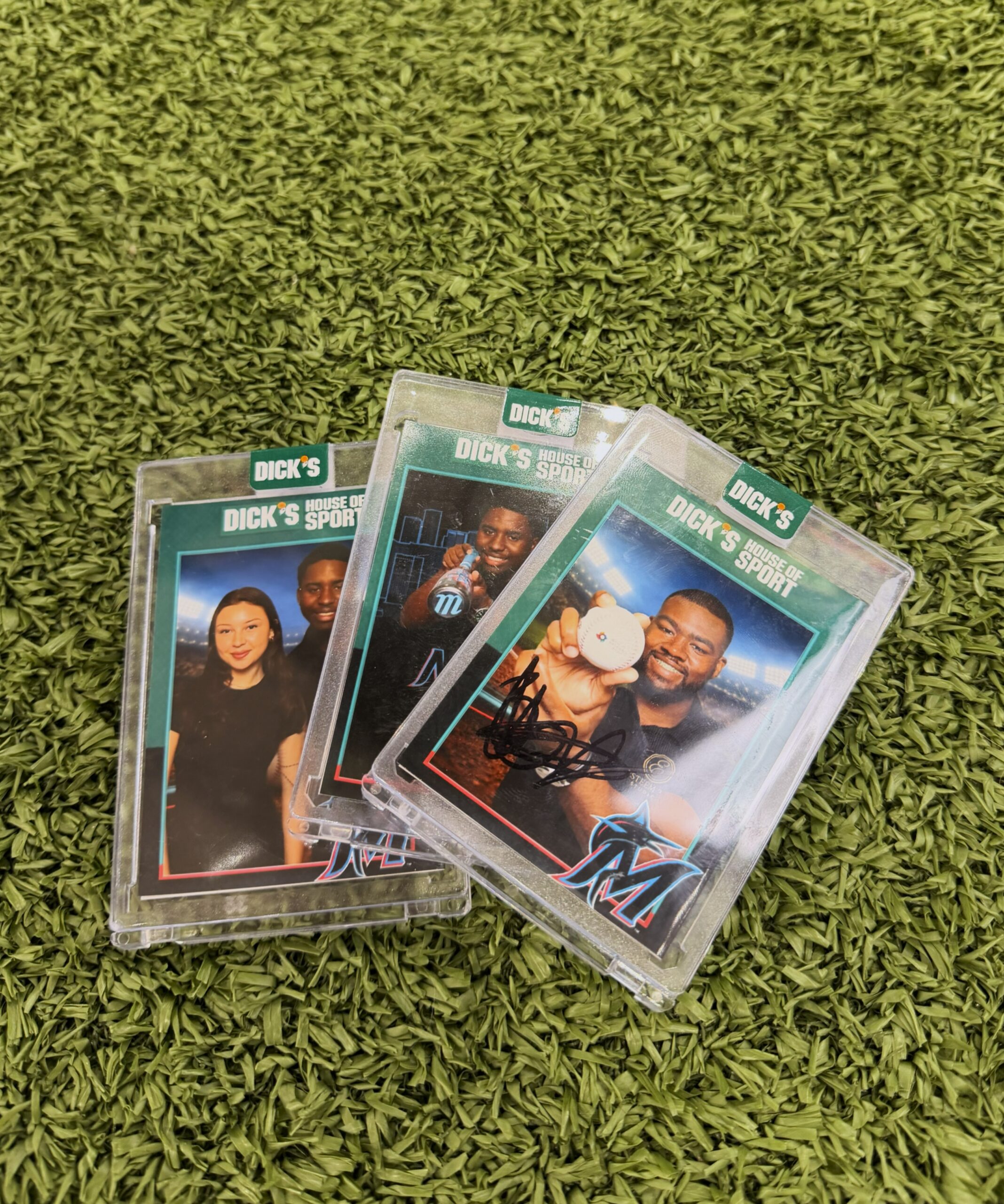 Trading card photo booth activation -