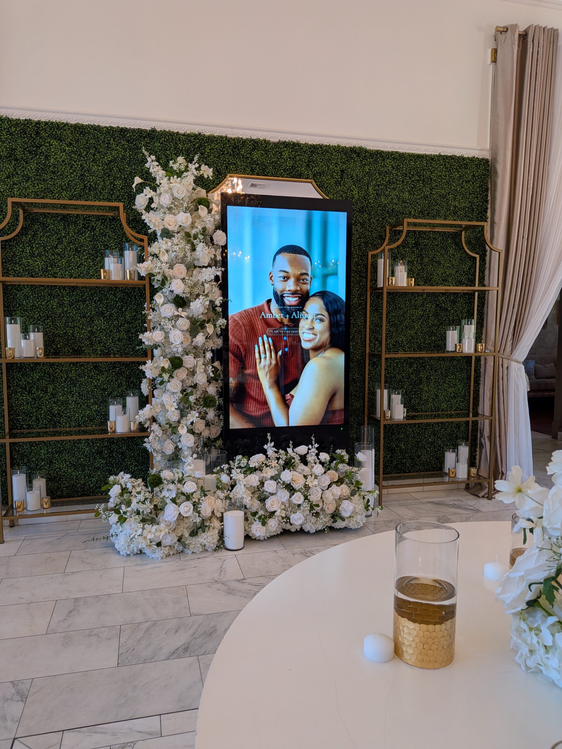 Wedding Digital Seating Chart + Live AI Caricature: Inside a Modern Yorkmont Wedding 1 Wedding Digital Seating Chart + Live AI Caricature: Inside a Modern Yorkmont Wedding